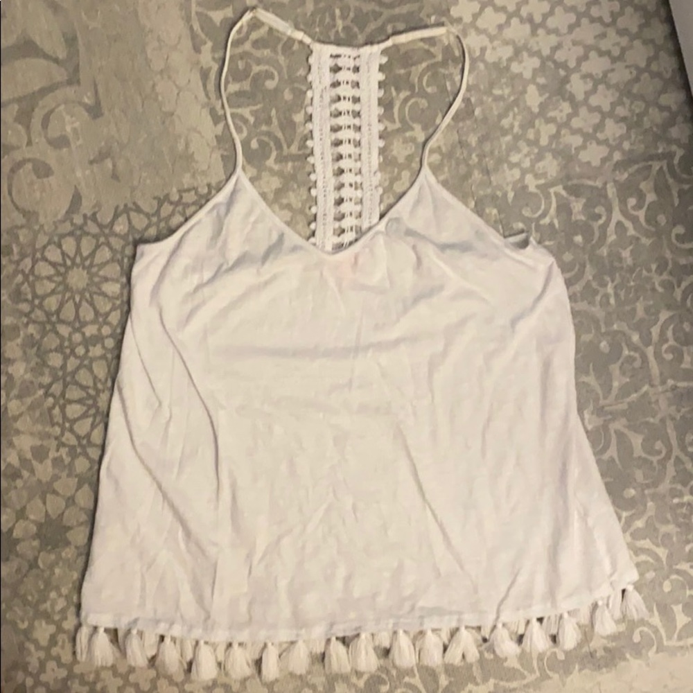 Lily Pulitzer fringe tank top